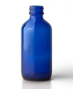 Cobalt Blue Boston Round Bottles