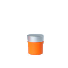Zabe Orange 5ml with cap - Acrylic Jars - Plastic Jars